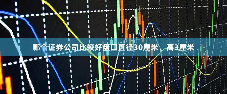 哪个证券公司比较好盘口直径30厘米、高3厘米